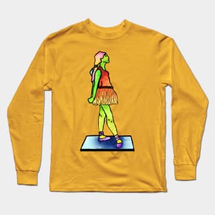 The Groovy Fourteen-Year-Old Dancer Long Sleeve T-Shirt